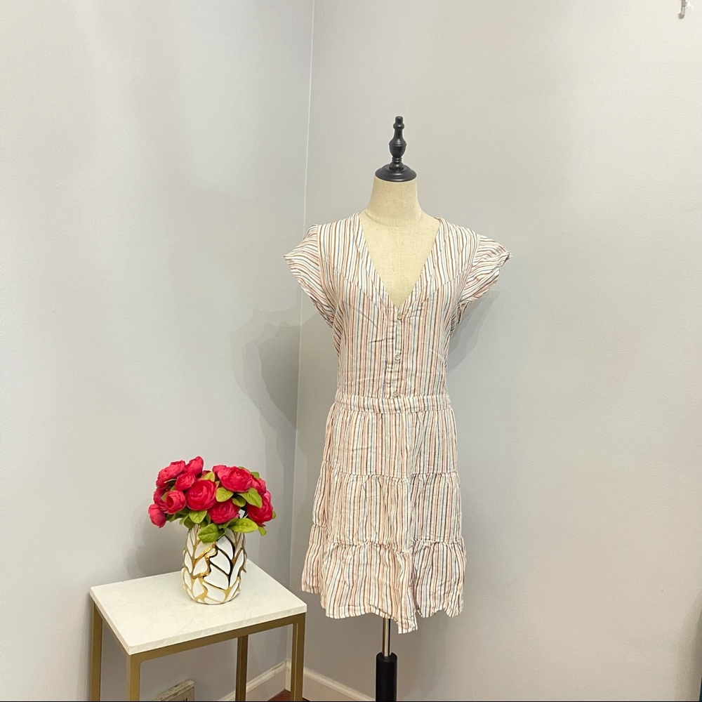 # Heroes and Dreamers Tiered Mini Dress